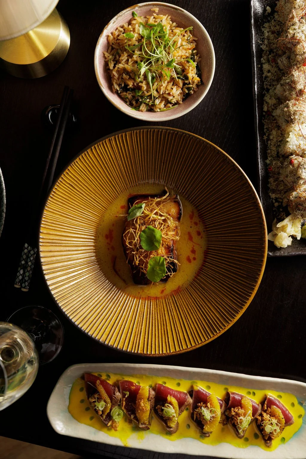 The Menu: Sushi, Ceviche and Nikkei Sharing Plates