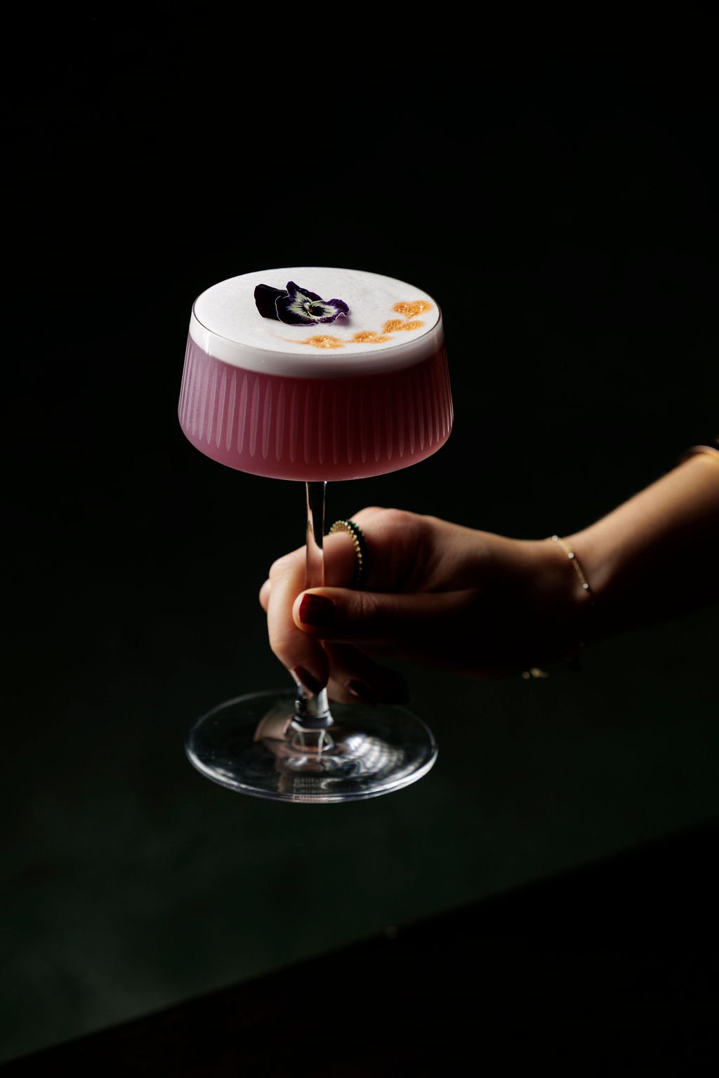 Cocktail at Ayllu Japanese Peruvian restaurant, London